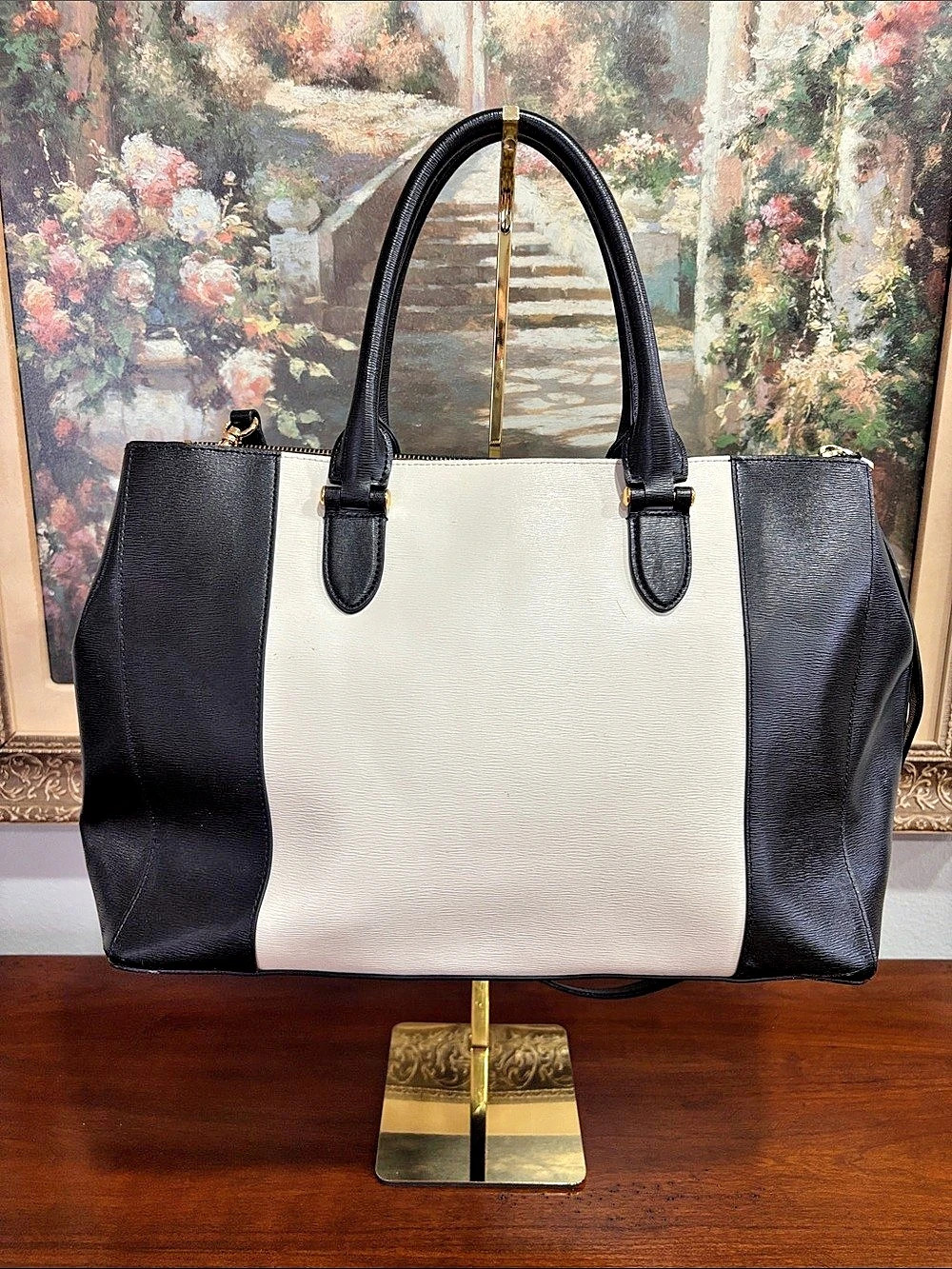 Lauren Ralph Lauren Color Block in Black & White Like New